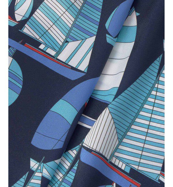 LOULOU WILLOUGHBY「【LOULOU WILLOUGHBY】RATTI マリーナプリントオールインワン」|オールインワン|