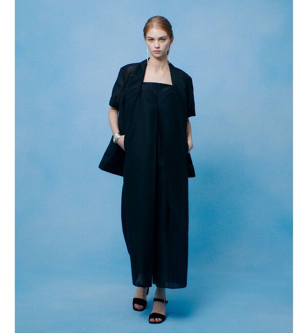 LOULOU WILLOUGHBY「【LOULOU WILLOUGHBY】スパンオーガンオールインワン」|オールインワン|