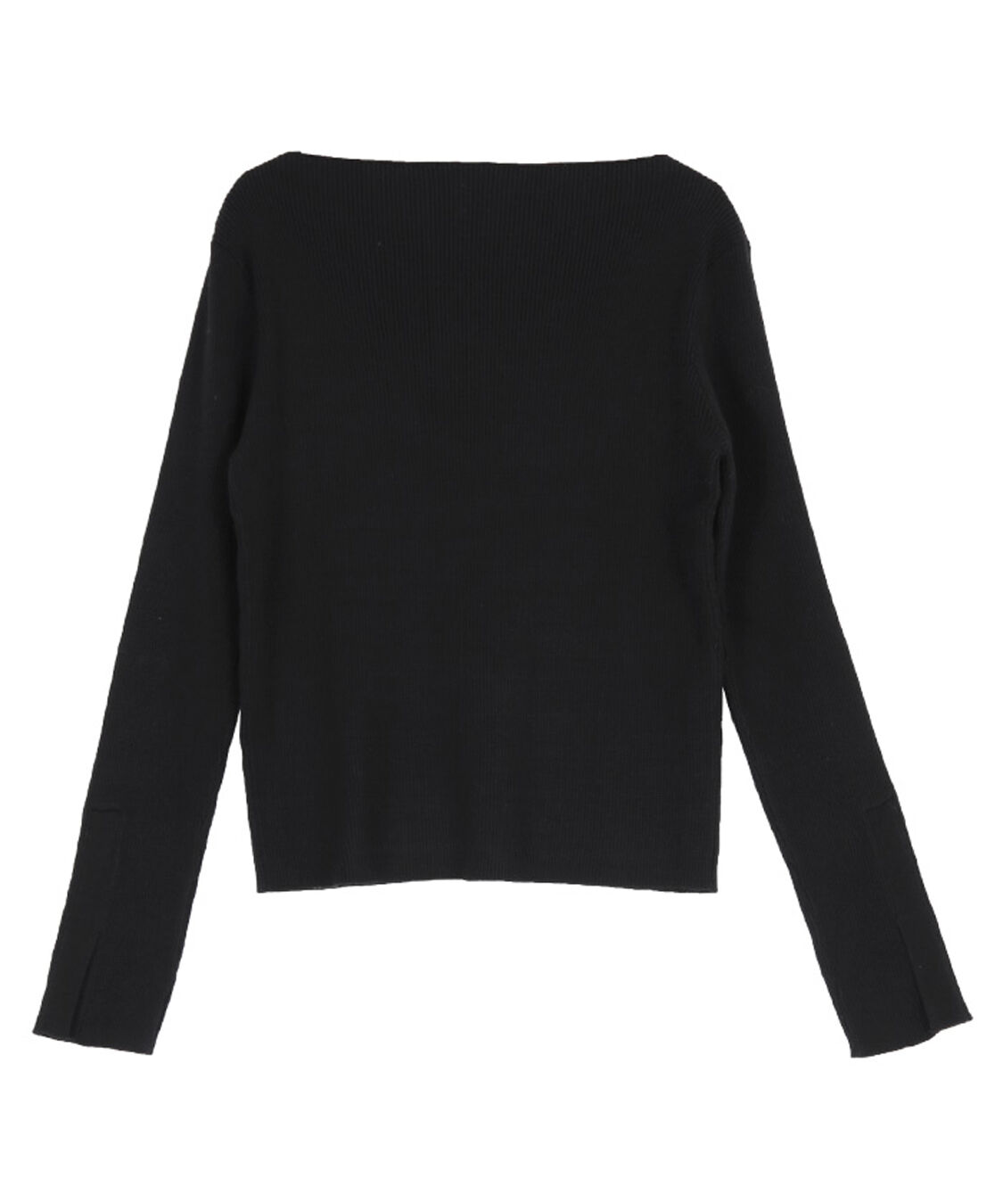 ur's「ボートネックスリットスリーブリブニット」|ニット・セーター|