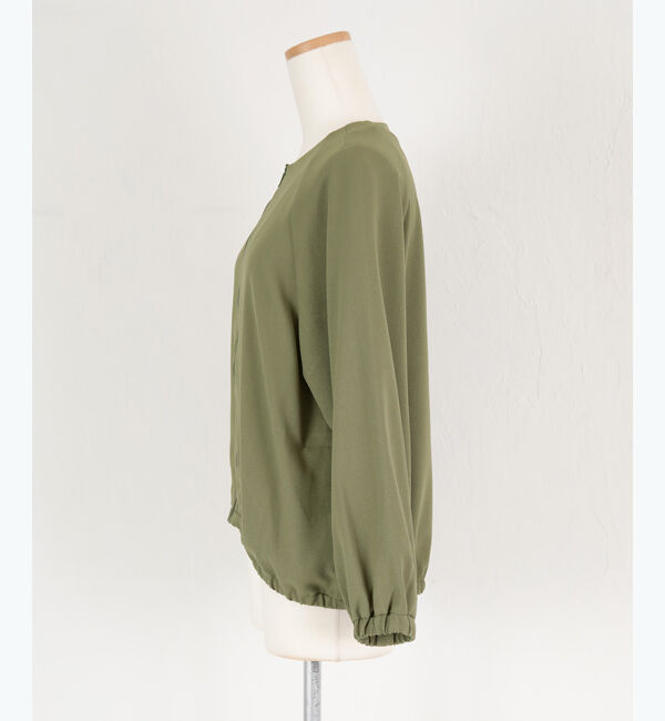 ur's「バルーンシルエットクルーネックブルゾン」|ブルゾン・スタジャン|