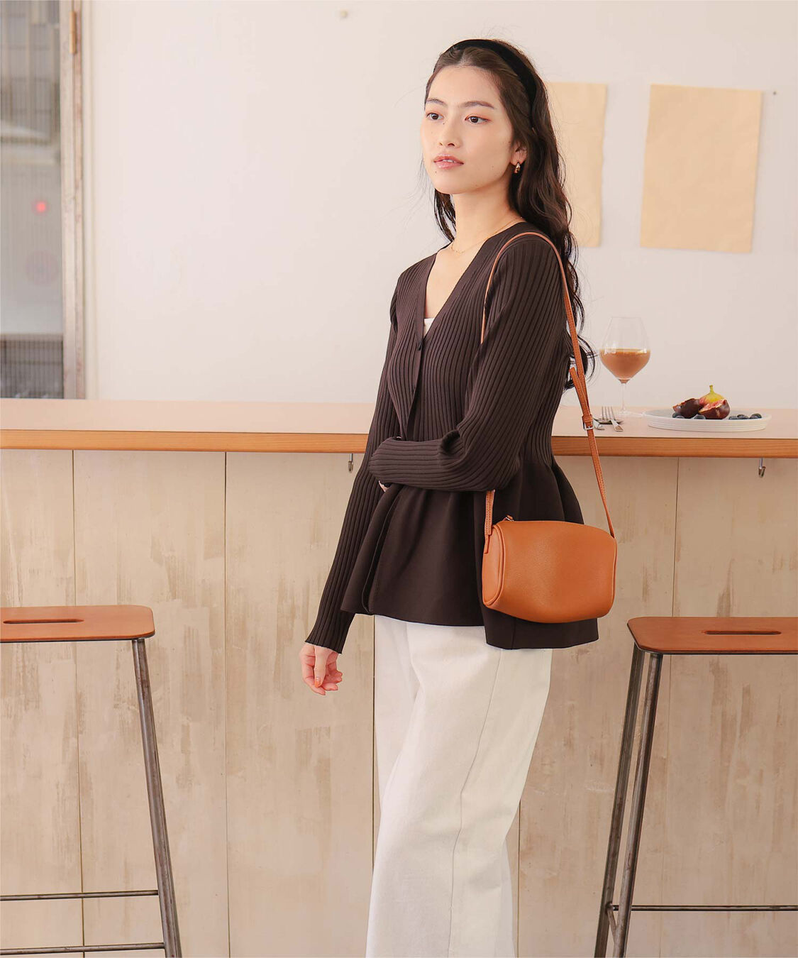 titivate「前後2wayペプラムニットトップス」|ニット・セーター|