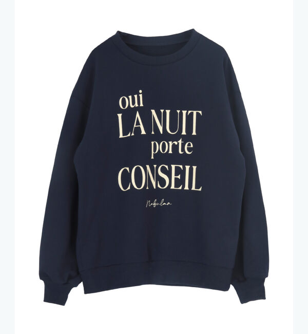 titivate「クルーネックルーズスウェットプルオーバー」|スウェット・ジャージ|