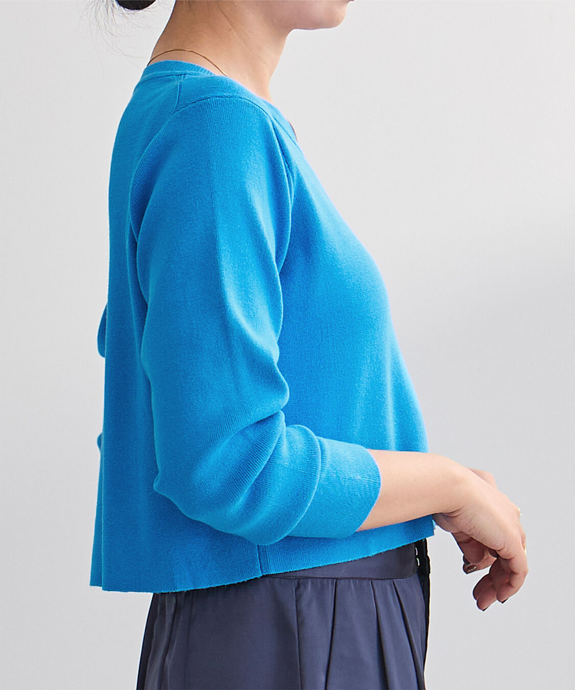 ur's「ラウンドネッククロップドニット」|ニット・セーター|