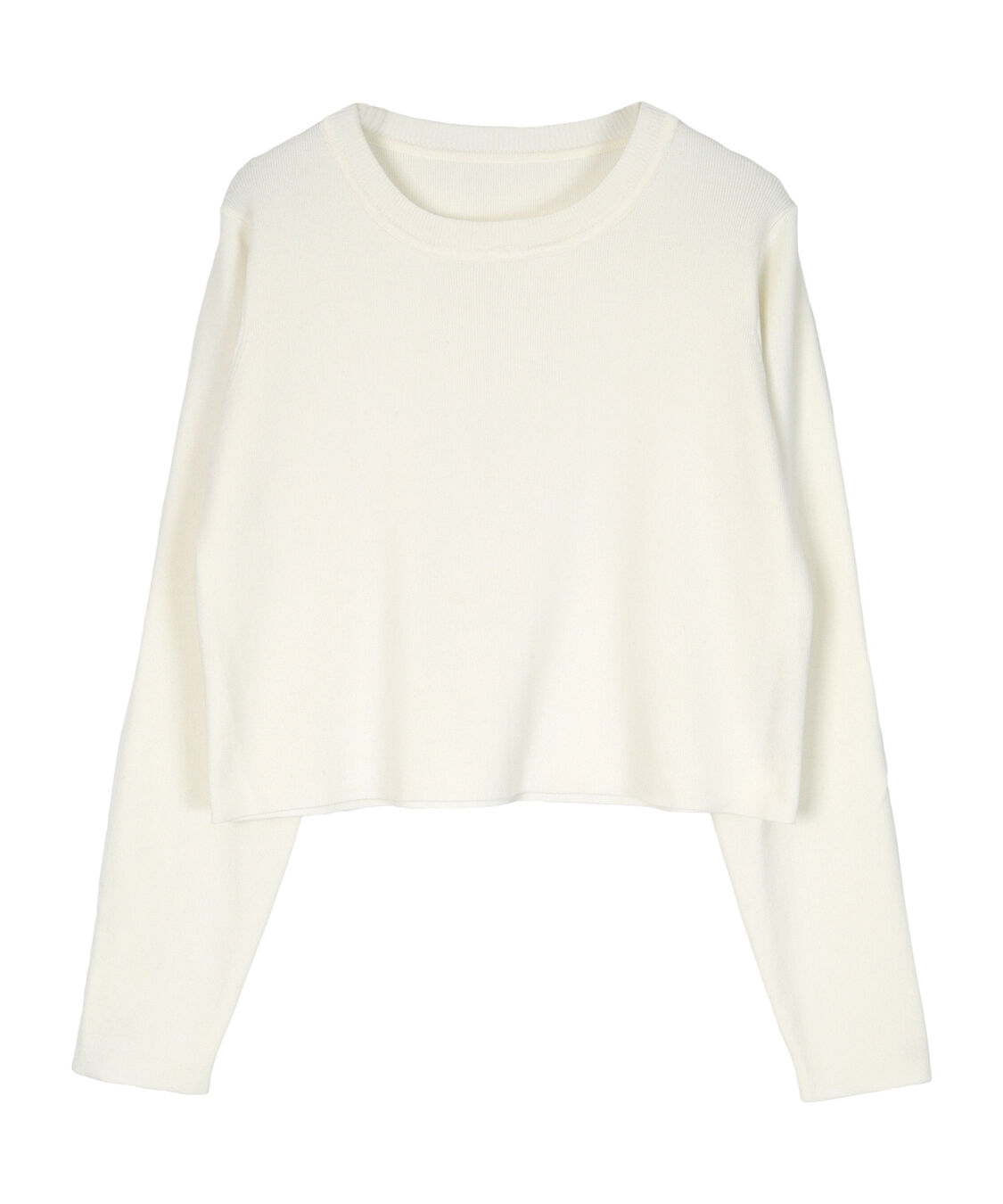 ur's「ラウンドネッククロップドニット」|ニット・セーター|