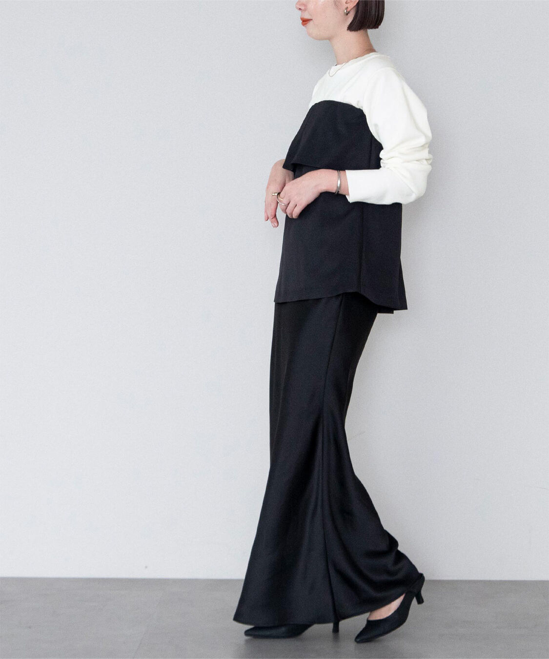 ur's「ラウンドネッククロップドニット」|ニット・セーター|