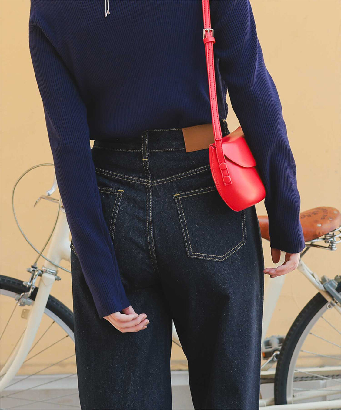 titivate「ワイドデニムパンツ」|デニム|