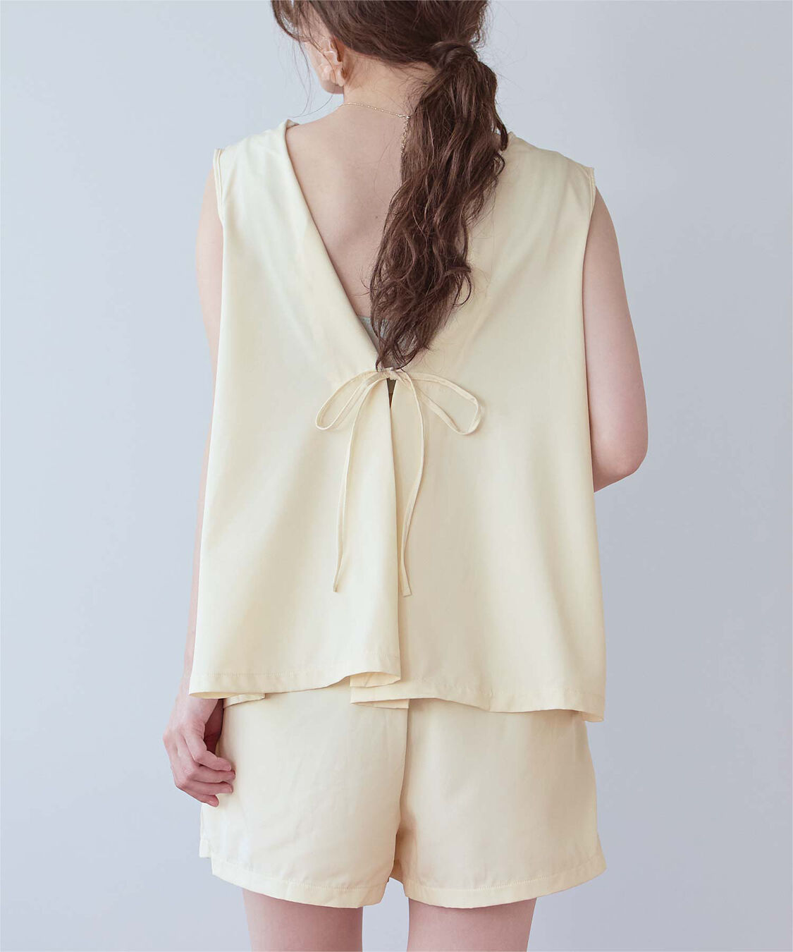 SEA DRESS「バックリボンセットアップ/水着」|ビキニ|バニラ