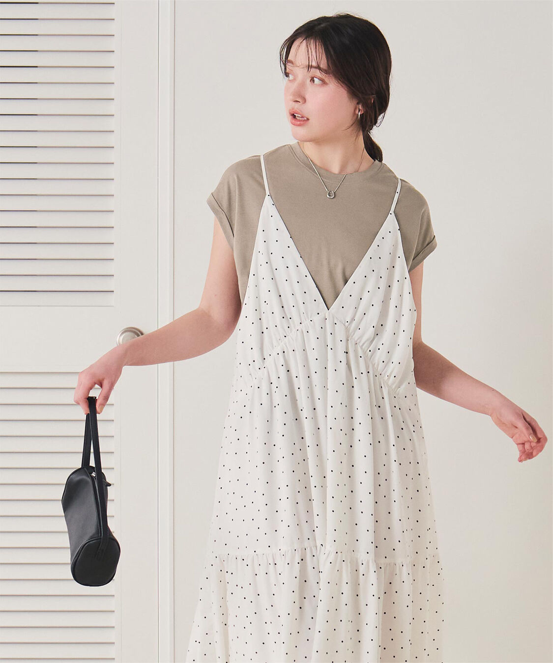 titivate「汗染み防止ダブルカフスTシャツ」|Tシャツ・カットソー|