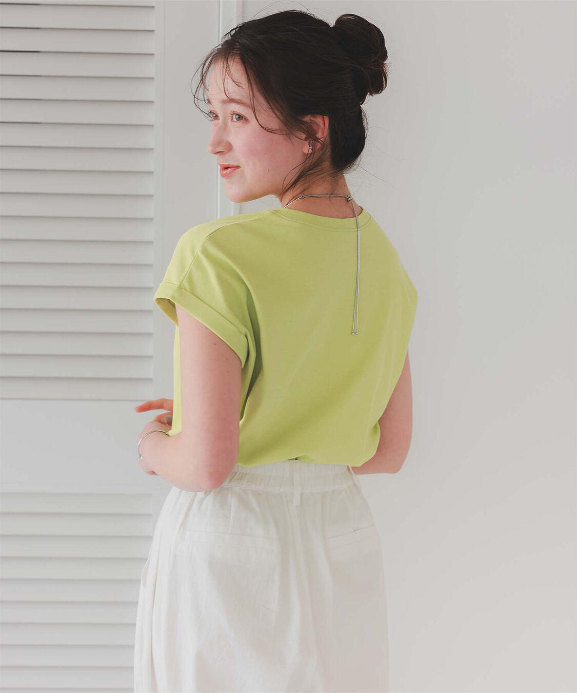 titivate「汗染み防止ダブルカフスTシャツ」|Tシャツ・カットソー|