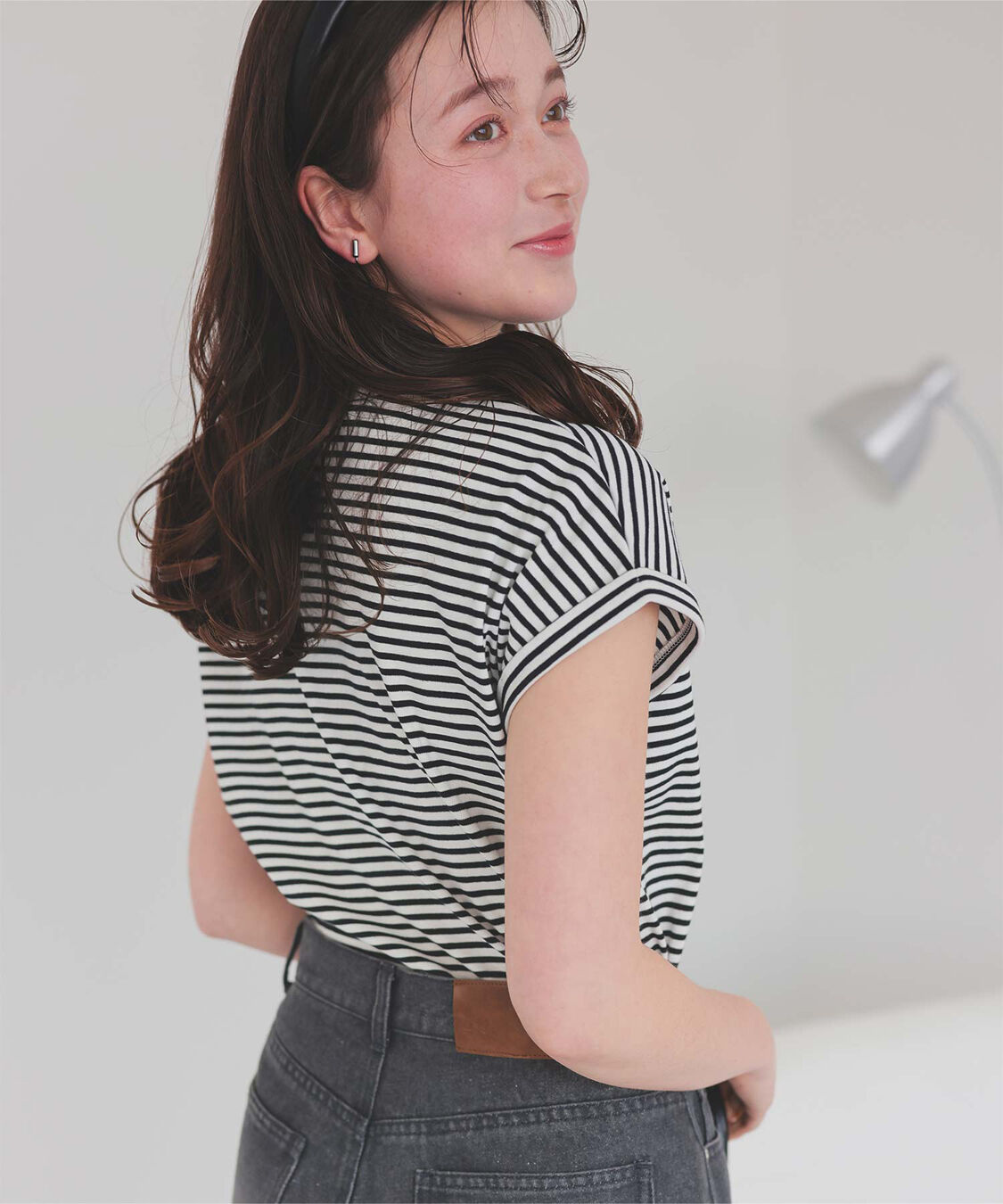 titivate「汗染み防止ダブルカフスTシャツ」|Tシャツ・カットソー|