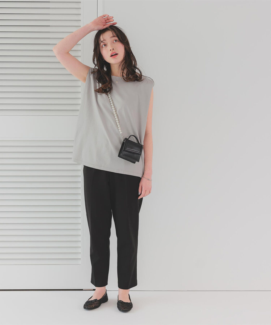 titivate「汗染み防止フレンチスリーブTシャツ」|Tシャツ・カットソー|