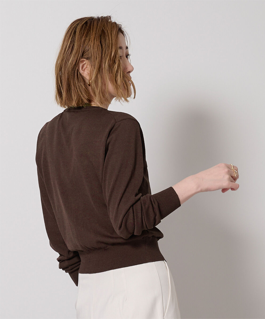 ur's「UVケアコンパクトベーシックニットカーディガン」|ニット・セーター|