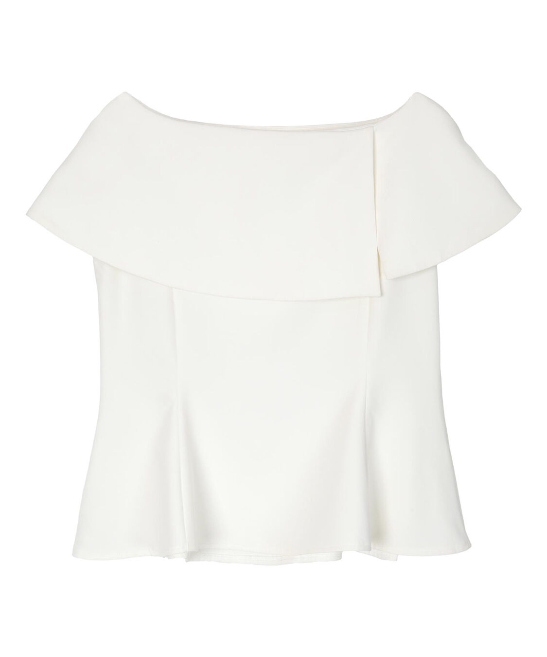 ur's「ケープデザインペプラムトップス」|シャツ・ブラウス|