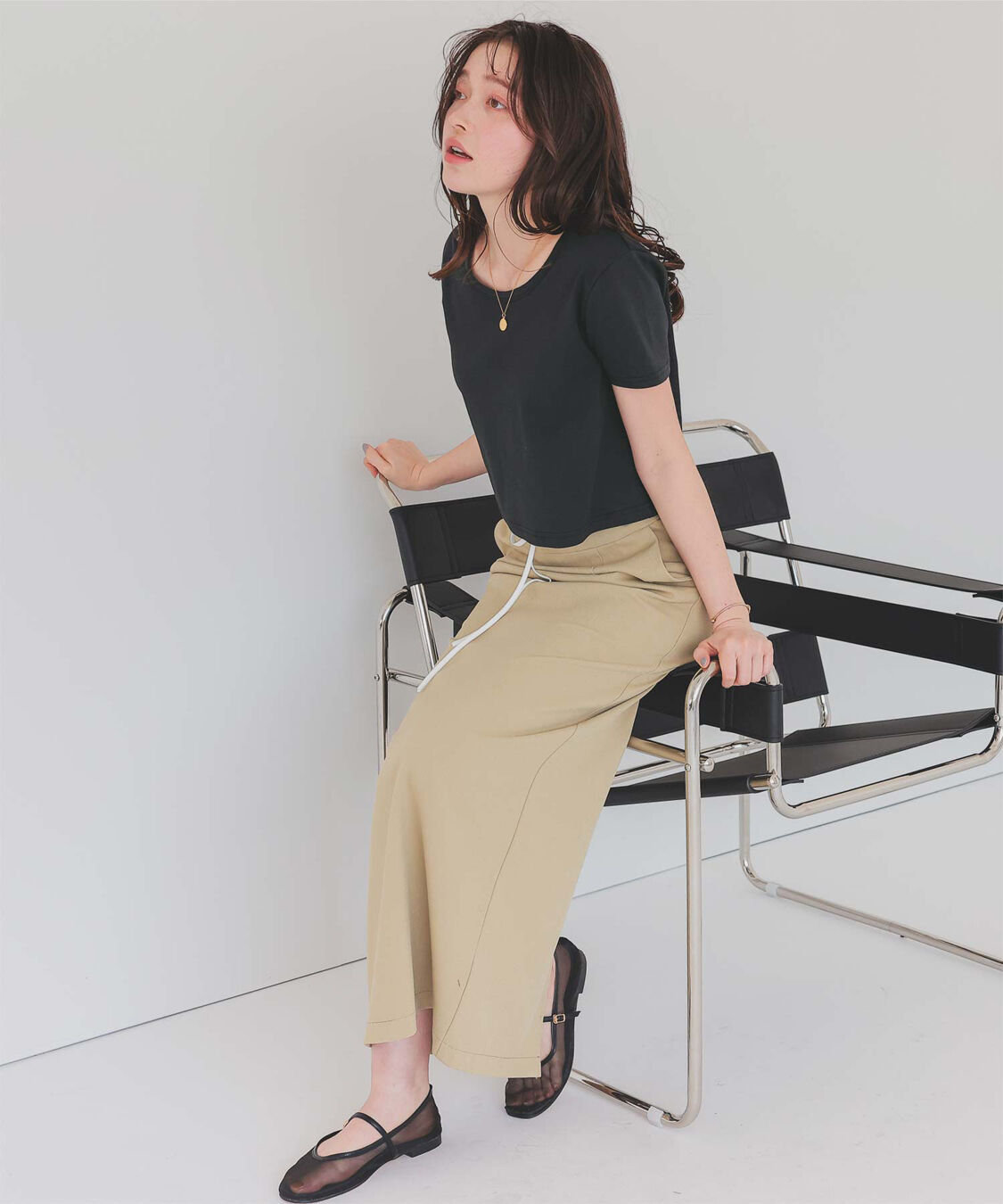 titivate「汗染み防止ｺﾝﾊﾟｸﾄTｼｬﾂ」|Tシャツ・カットソー|