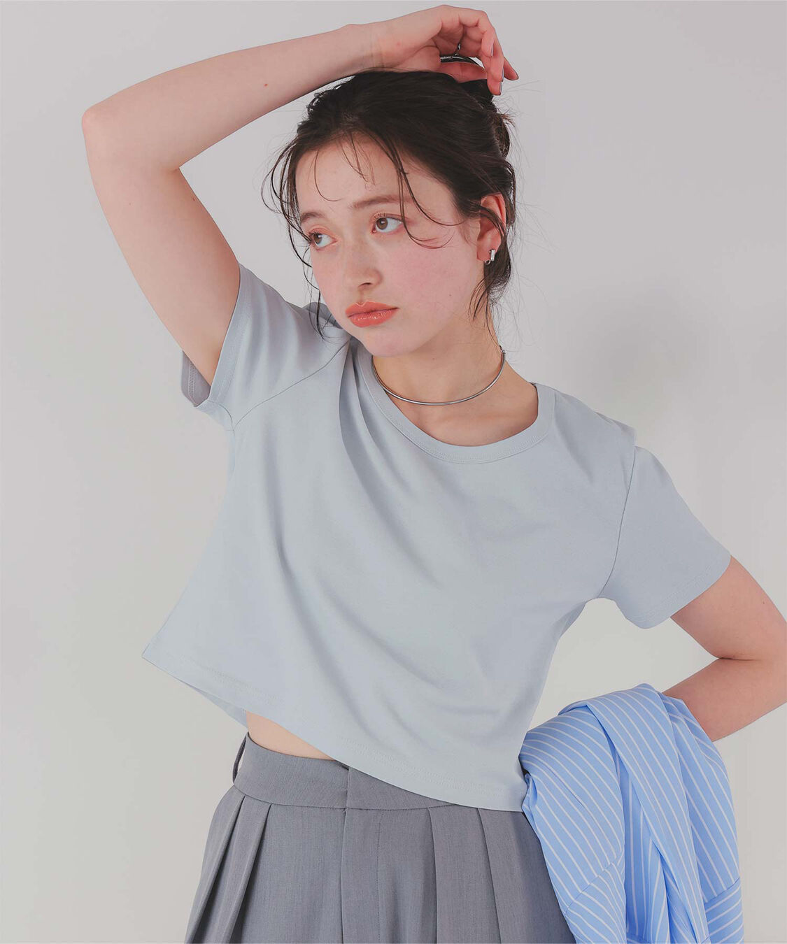 titivate「汗染み防止ｺﾝﾊﾟｸﾄTｼｬﾂ」|Tシャツ・カットソー|