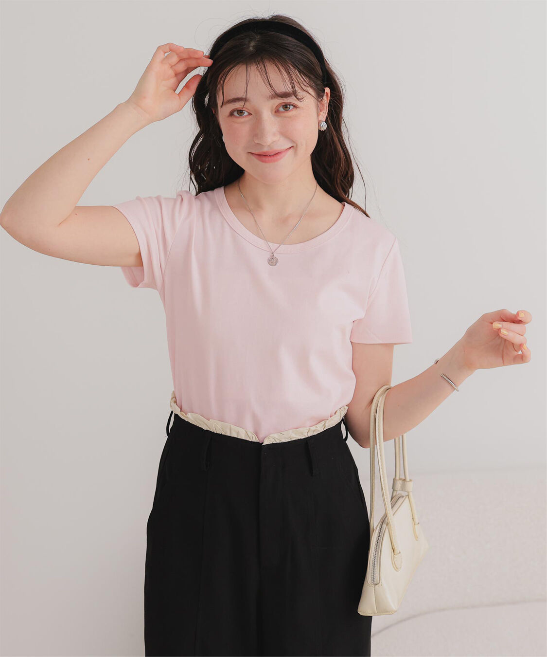 titivate「汗染み防止ｺﾝﾊﾟｸﾄTｼｬﾂ」|Tシャツ・カットソー|