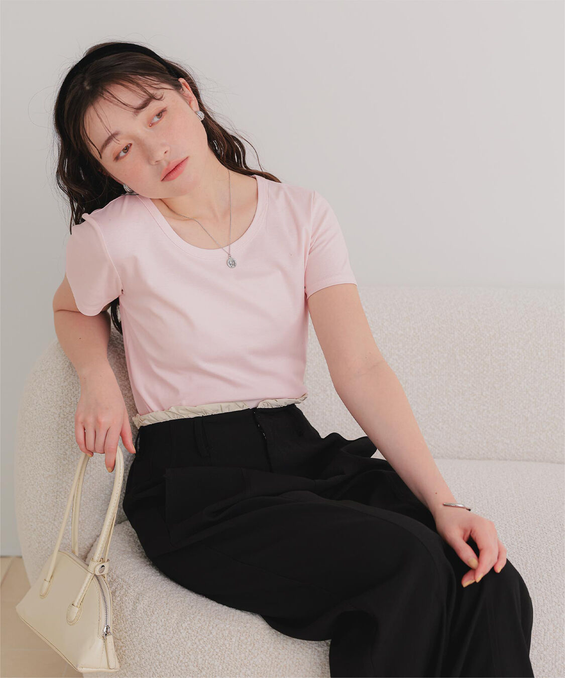 titivate「汗染み防止ｺﾝﾊﾟｸﾄTｼｬﾂ」|Tシャツ・カットソー|