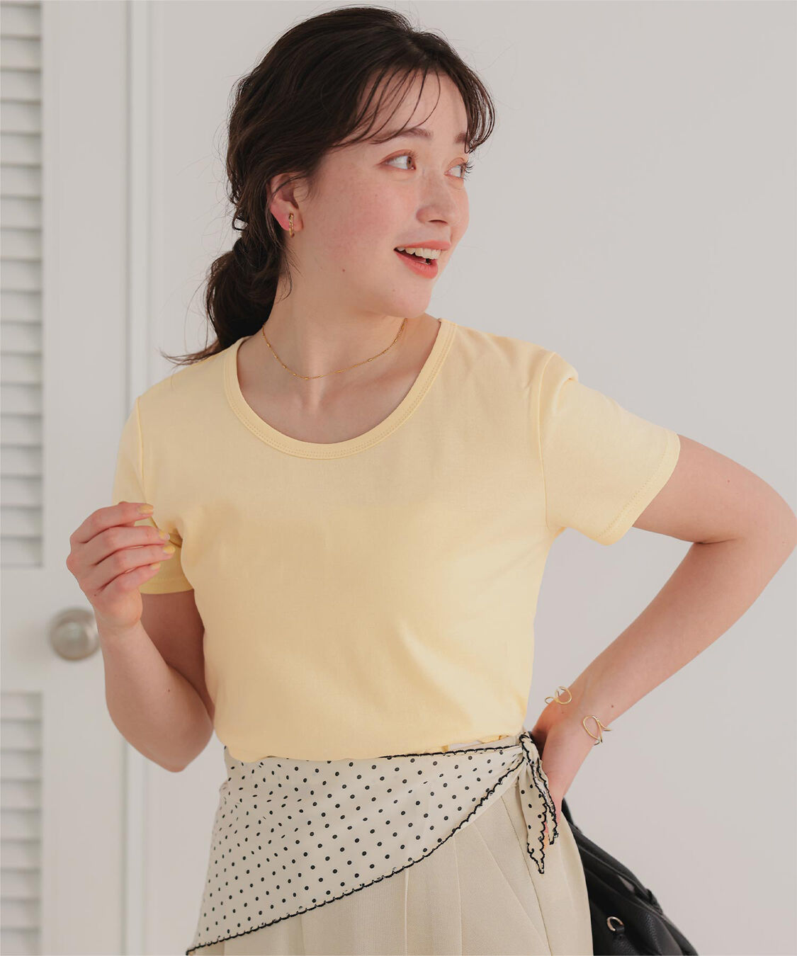 titivate「汗染み防止ｺﾝﾊﾟｸﾄTｼｬﾂ」|Tシャツ・カットソー|