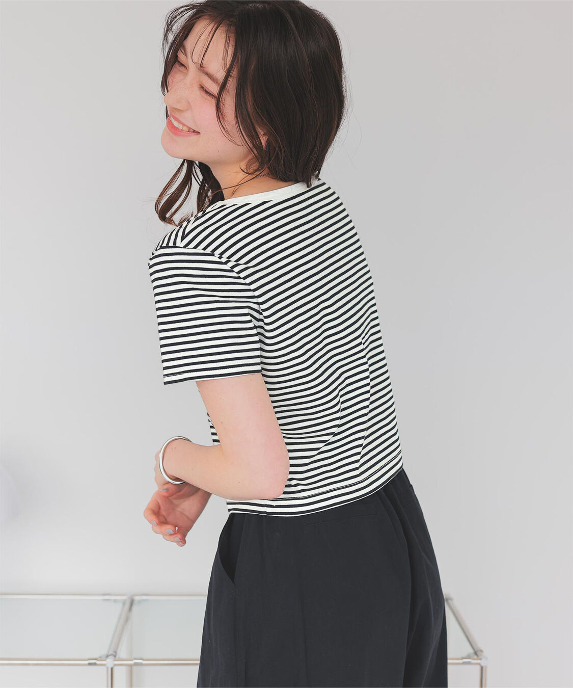 titivate「汗染み防止ｺﾝﾊﾟｸﾄTｼｬﾂ」|Tシャツ・カットソー|