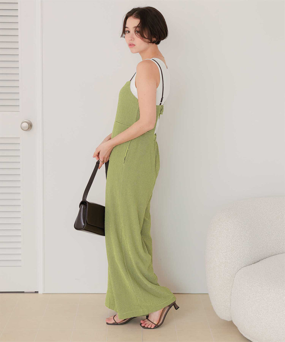 titivate「バックデザインルーズキャミソールオールインワン」|オールインワン|