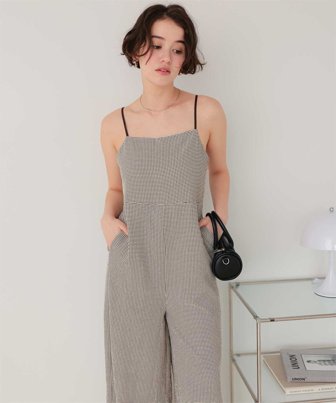 titivate「バックデザインルーズキャミソールオールインワン」|オールインワン|