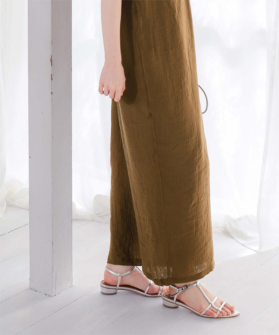 titivate「シャーリングフリルオールインワン」|オールインワン|