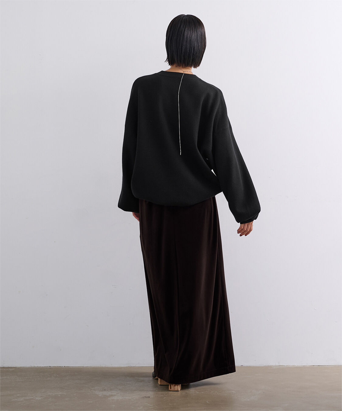 ur's「【黒川翼さんコラボアイテム】スウェットライクオーバーサイズニット」|ニット・セーター|