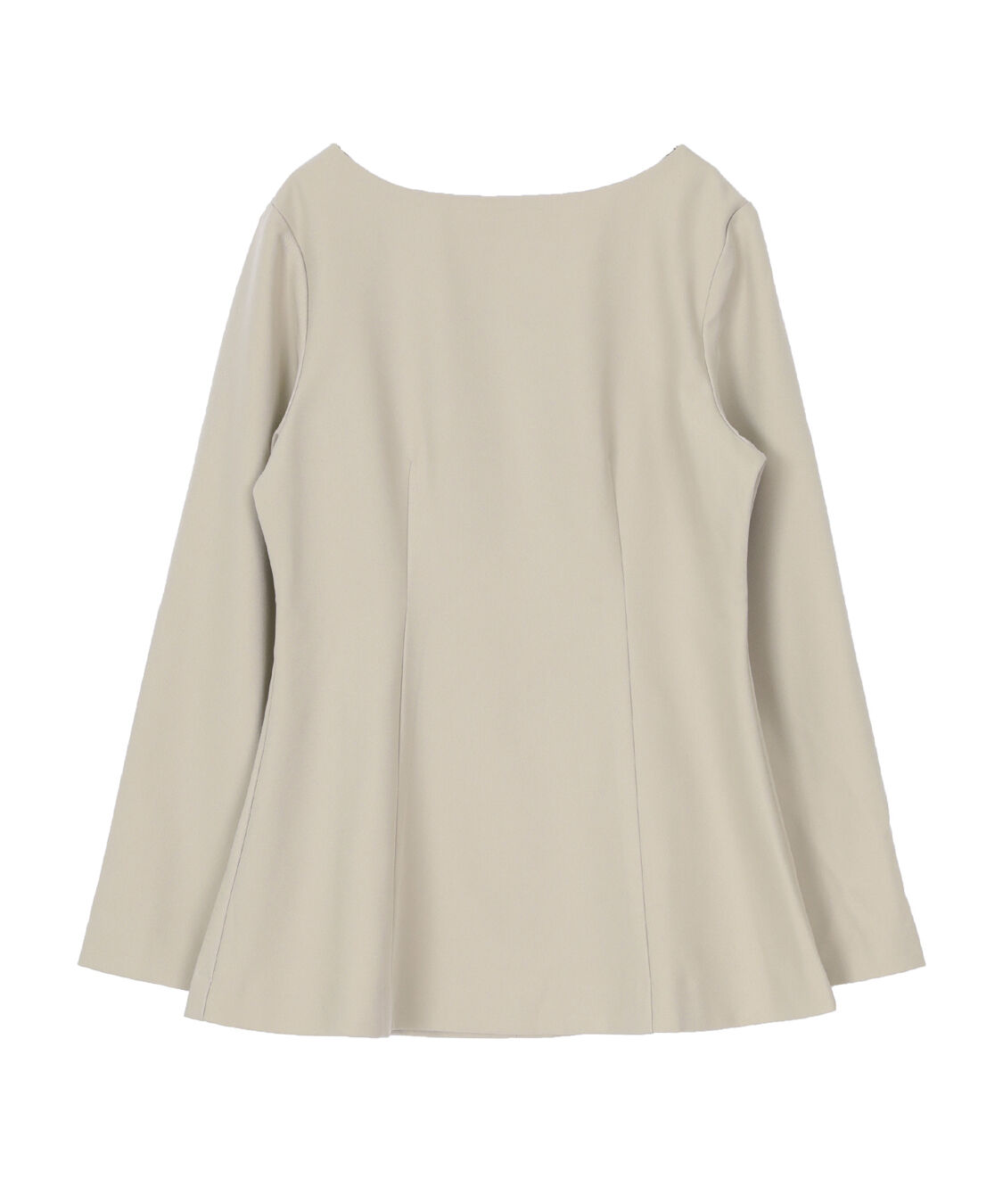 ur's「【小林有里さんコラボアイテム】ボートネックペプラムブラウス」|シャツ・ブラウス|