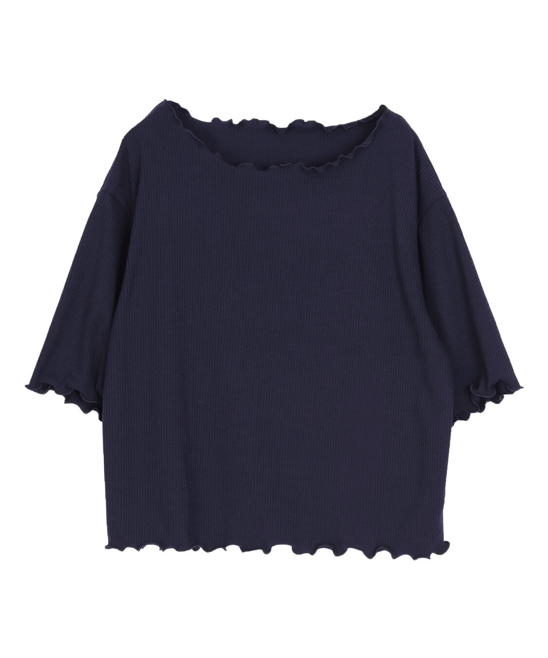 titivate「機能性リブカットソーメロートップス」|Tシャツ・カットソー|