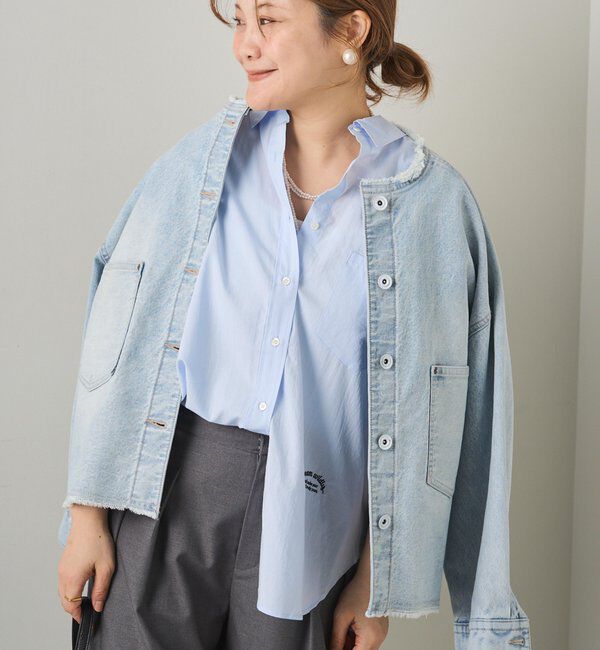  「リヨセルコットンオーバーシャツ」|シャツ・ブラウス|