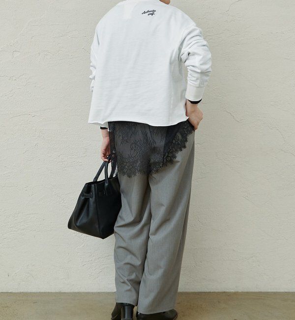  「【リバイバル/新色登場】インレイショートプルオーバー」|プルオーバー|