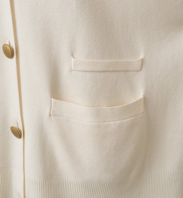  「【手洗い可能】ミラノリブニットジレベスト」|ニット・セーター|