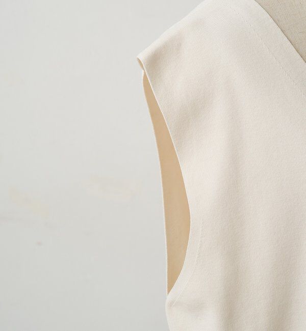  「【手洗い可能】ミラノリブニットジレベスト」|ニット・セーター|