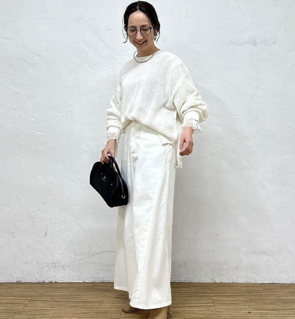  「リヨセル混デニムスカート」|スカート|