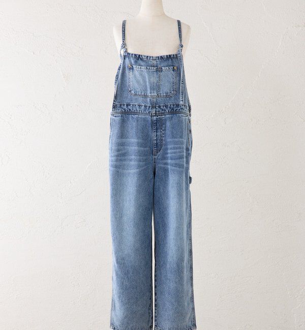  「リヨセル混デニムサロペット」|その他|