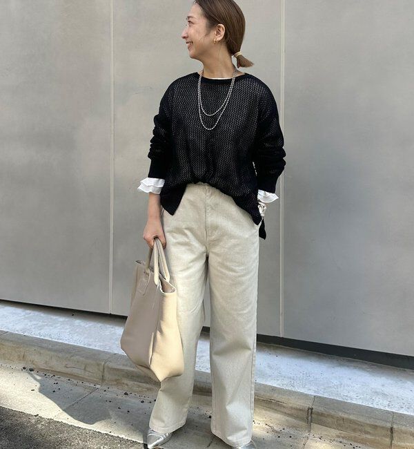  「【＠sein___000企画】メッシュ編みニットプルオーバー」|プルオーバー|