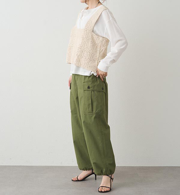  「バルーンシルエットカーゴパンツ」|カーゴ|