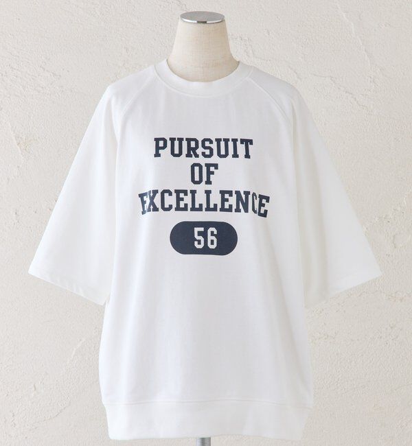  「【＠remi_usus企画】カレッジロゴミニ裏毛スウェットT」|プルオーバー|