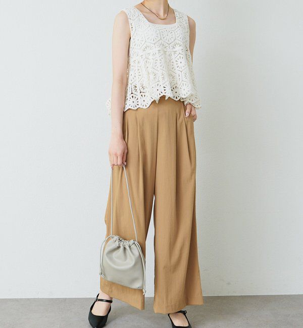  「【リバイバル】カギ針編み風ビスチェ」|キャミソール|