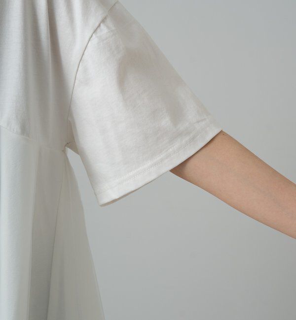  「《リバイバル》【WEB限定/Du noir】チュールドッキングTシャツ」|シャツ・ブラウス|