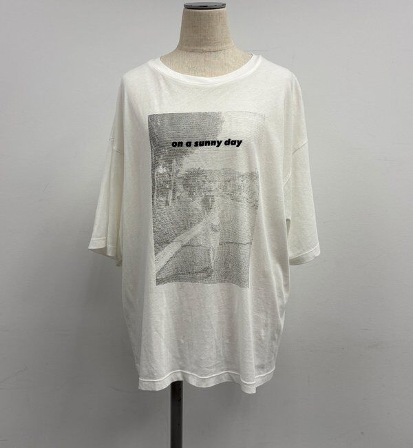  「テキストアートプリントTシャツ」|Tシャツ・カットソー|