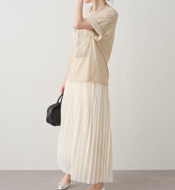  「テキストアートプリントTシャツ」|Tシャツ・カットソー|