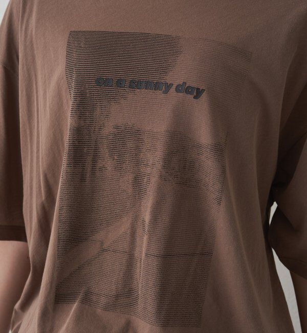  「テキストアートプリントTシャツ」|Tシャツ・カットソー|