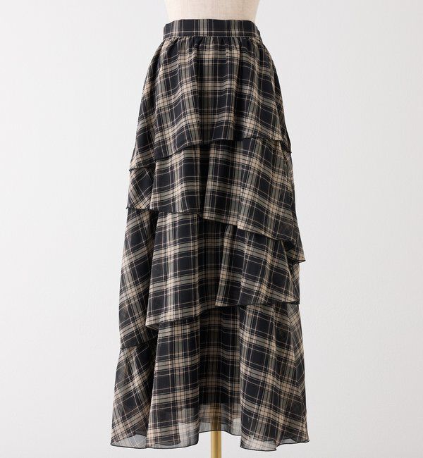  「ティアードロングスカート」|スカート|