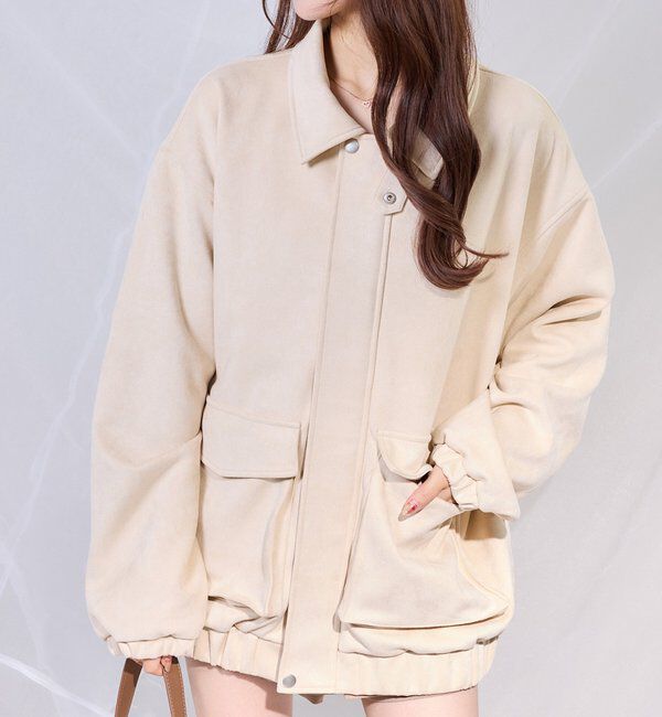  「フェイクレザージャケット」|ダウンベスト・ベスト|