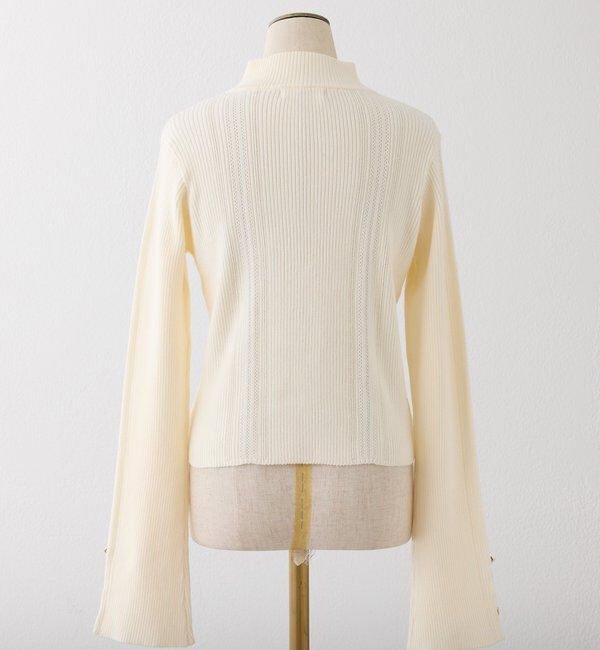  「	アイレットプチハイネックニット」|ニット・セーター|