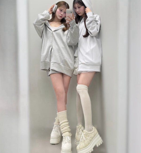  「ビジュー付きトリプルソールスニーカー」|その他|