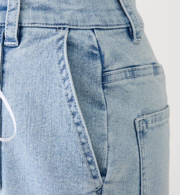  「【Denim Collection】レースアップデニムパンツ/SMサイズ展開あり」|その他|