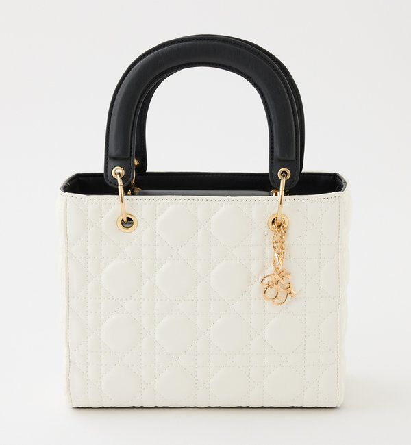  「チャーム付きキルティングミニトートバッグ」|ショルダー・メッセンジャー|