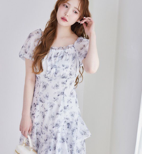  「【リバイバル】イレヘムティアードロングワンピース」|ワンピース|